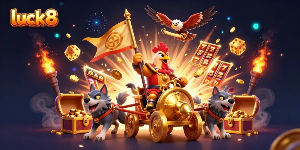 Join the luck8 gaming adventure with exciting jackpots and vibrant casino elements.