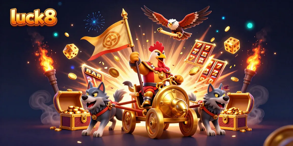 Join the luck8 gaming adventure with exciting jackpots and vibrant casino elements.