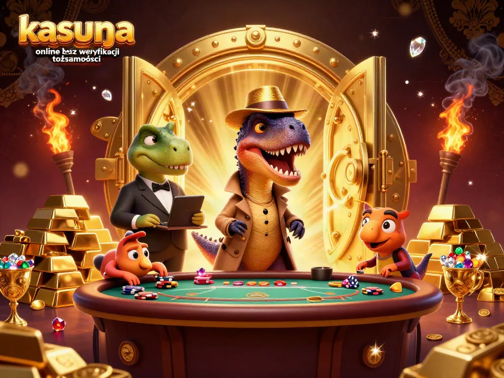Experience thrilling kasyna online bez weryfikacji tożsamości action with vibrant characters at a blackjack table.