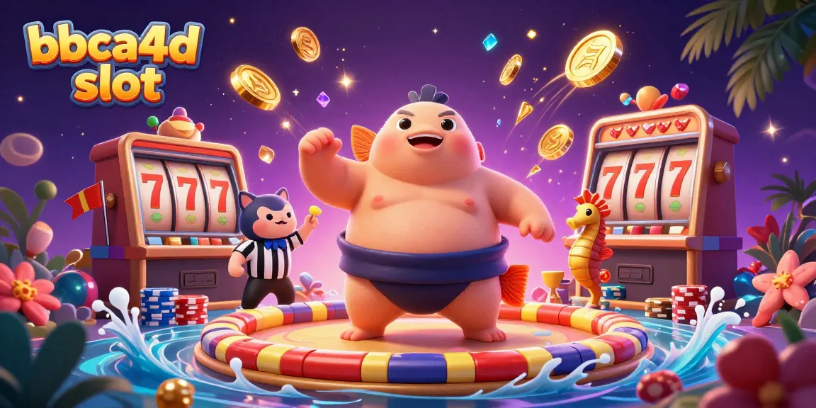 Rasakan keseruan bermain slot di bbca4d slot dengan gemerlap koin emas dan simbol keberuntungan.