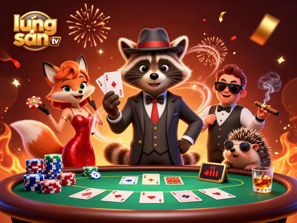 Engage with lương sơn tv for thrilling poker excitement featuring charming characters and vibrant details.