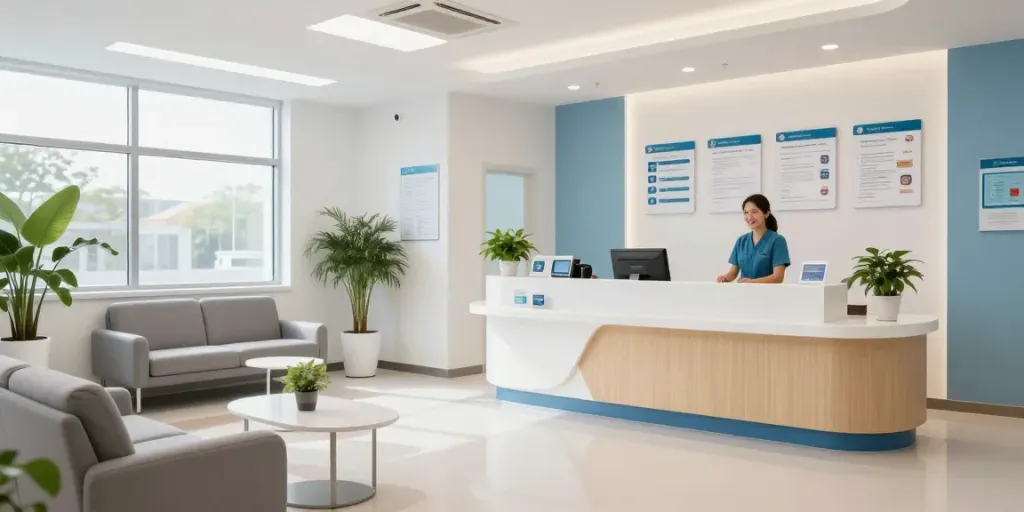 Situs slot platform enhancing patient care in a modern health clinic.