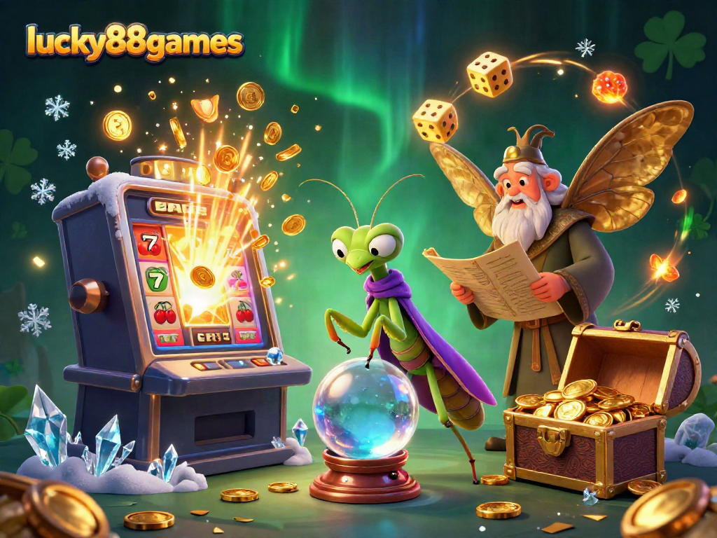 Engage in thrilling wins with lucky88games showcasing a mystical casino world full of fortune and adventure.