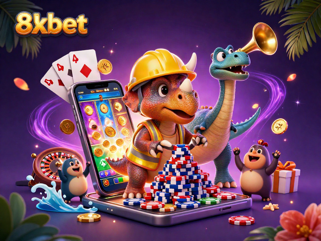 Engage with exciting gameplay at 8xbet featuring vibrant slot games and thrilling casino elements.