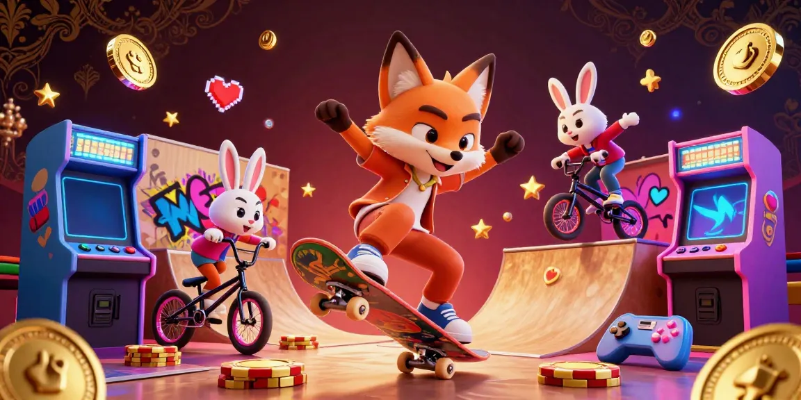 Experience the thrill of gaming with XX88 SOCCER in a vibrant 3D casino scene featuring energetic characters and elements.