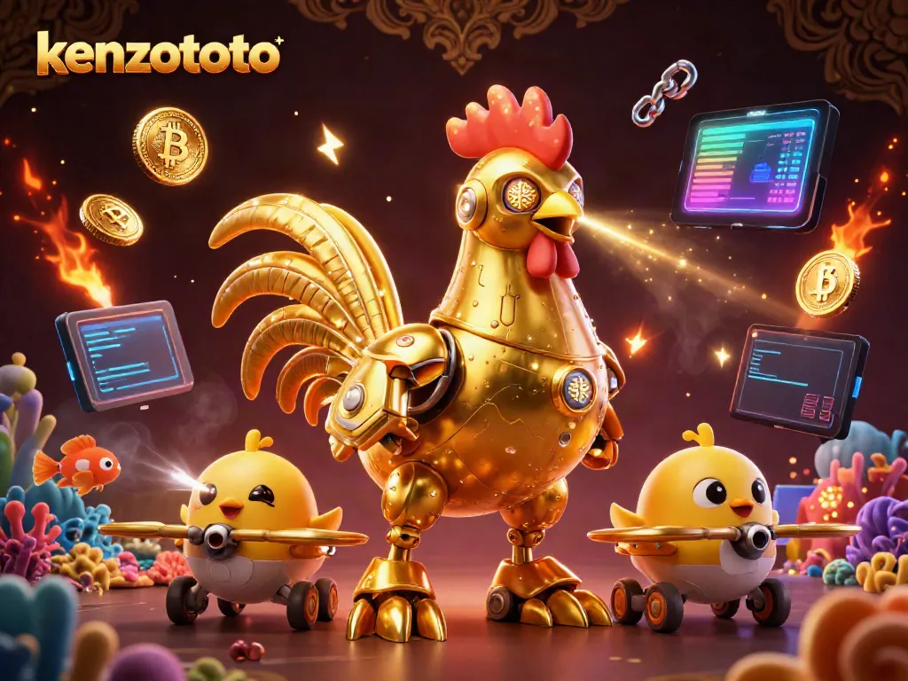 Kenzototo captures excitement with its colorful fish shooting game and crypto-themed rewards.