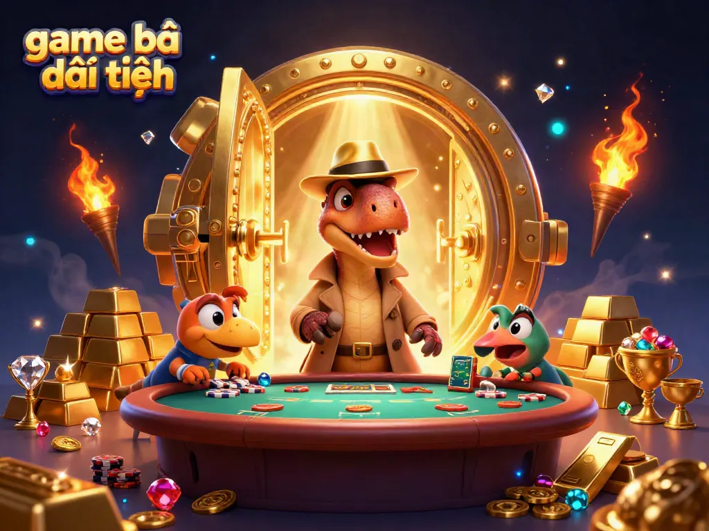Experience the thrilling atmosphere of game bài đổi thưởng with unique characters and stunning visuals.