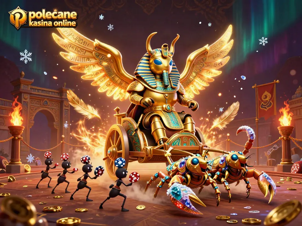 Experience the thrill with polecane kasyna online featuring vibrant 3D characters in a dynamic casino scene