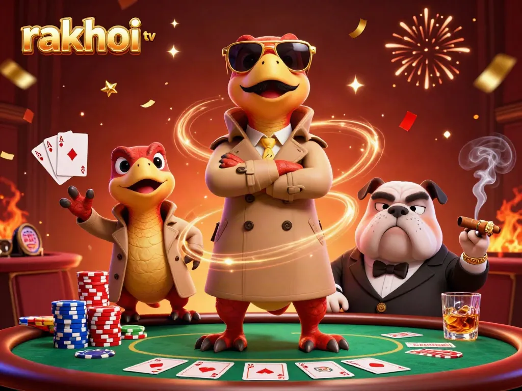 Witness the fun of rakhoi tv as raptors in disguise try to enter a VIP casino lounge.