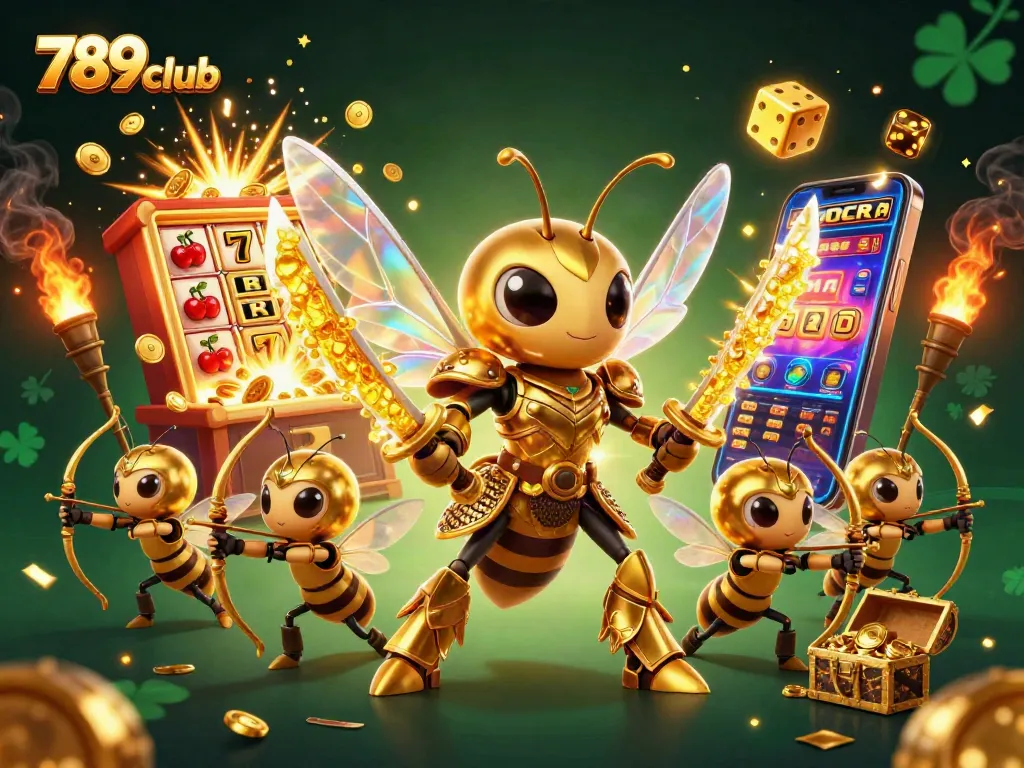 Experience thrilling gameplay with 789club's vibrant casino illustration featuring exciting game elements.