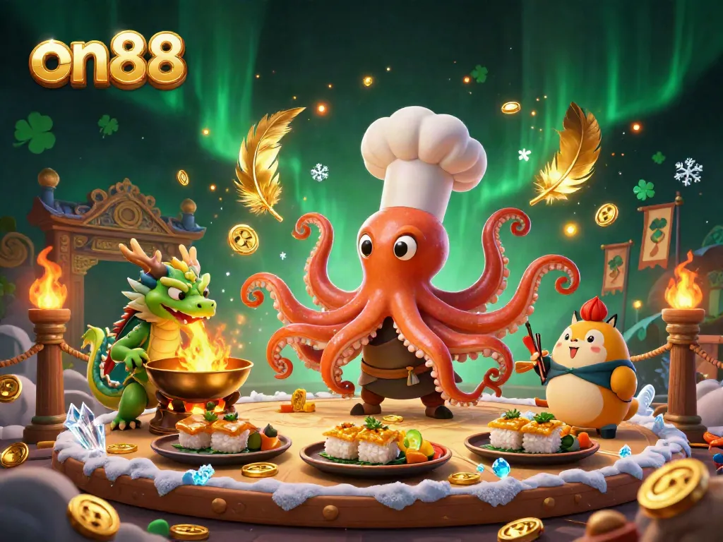 Experience the exhilarating world of on88 with engaging casino characters in action.